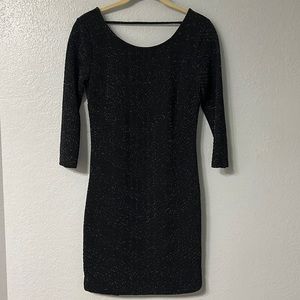 Sparkly Backless Mini Dress🪩